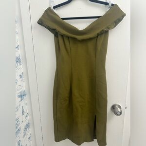 Green Kookai bodycon dress size 6
